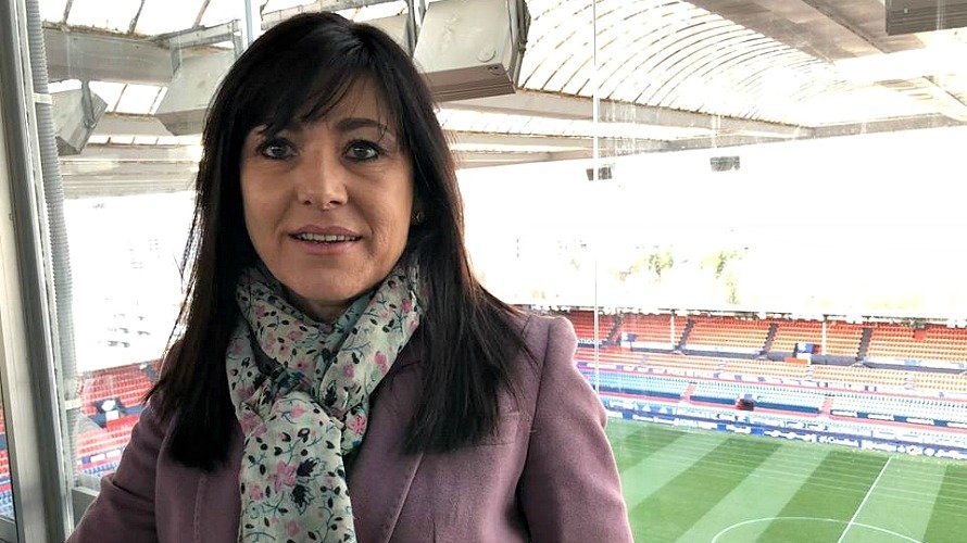 Luisa Garde es la nueva defensora del socio. CA Osasuna.