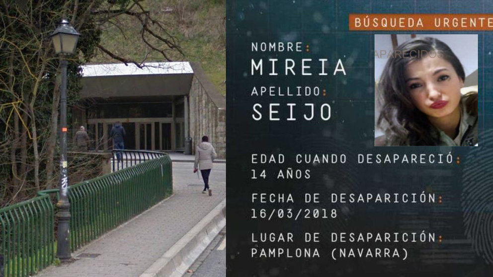 El programa Desaparecidos ha contactado con la madre de la menor de edad desaparecida en Pamplona, Mireia Seijo, que fue vista por última vez en la Rochapea en dirección al Casco Viejo