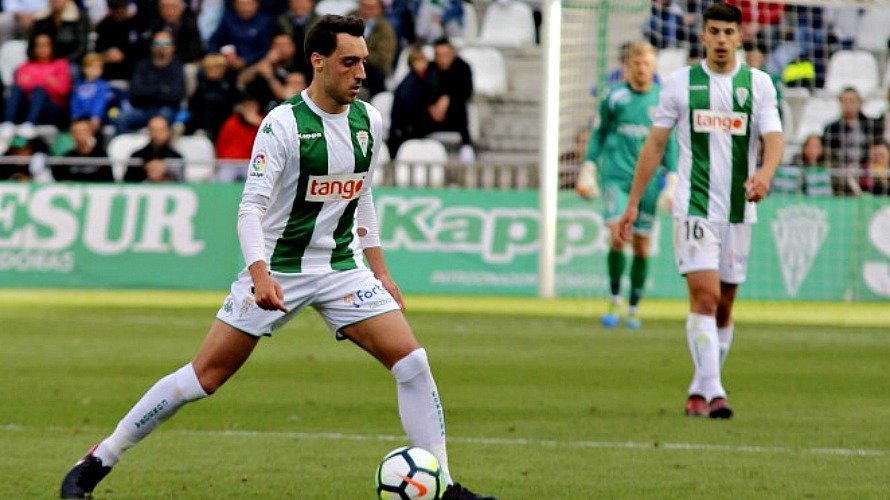 sergio Aguza es jugador del Córdoba. Web Córdoba CF.