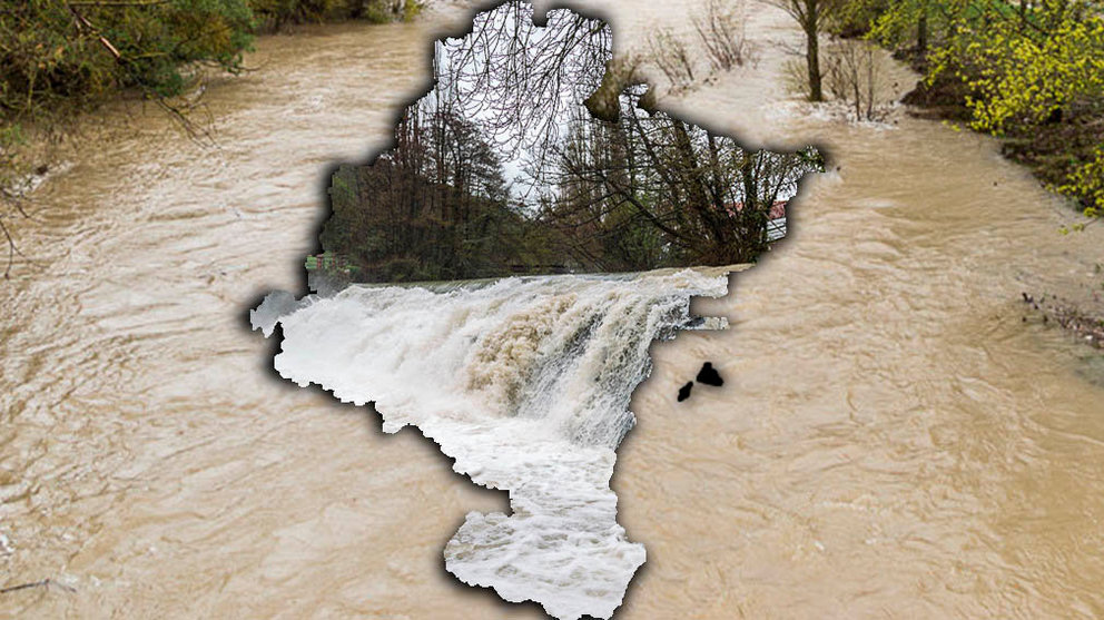 Las inundaciones asolan a Navarra