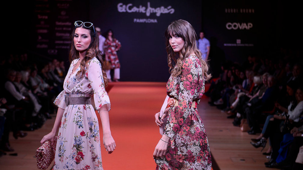 El Corte Inglés de Pamplona presentó este viernes en Baluarte sus propuestas de moda para la primavera verano 2018. PABLO LASAOSA (2)