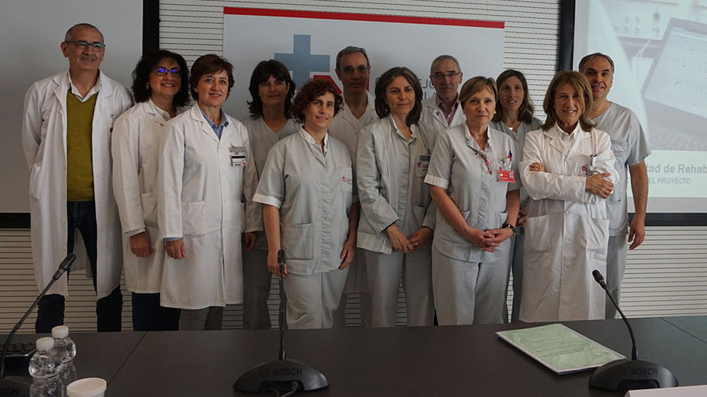 Acto de presentación del nuevo proyecto de sala de rehabilitación para pacientes cardíacos GOBIERNO DE NAVARRA