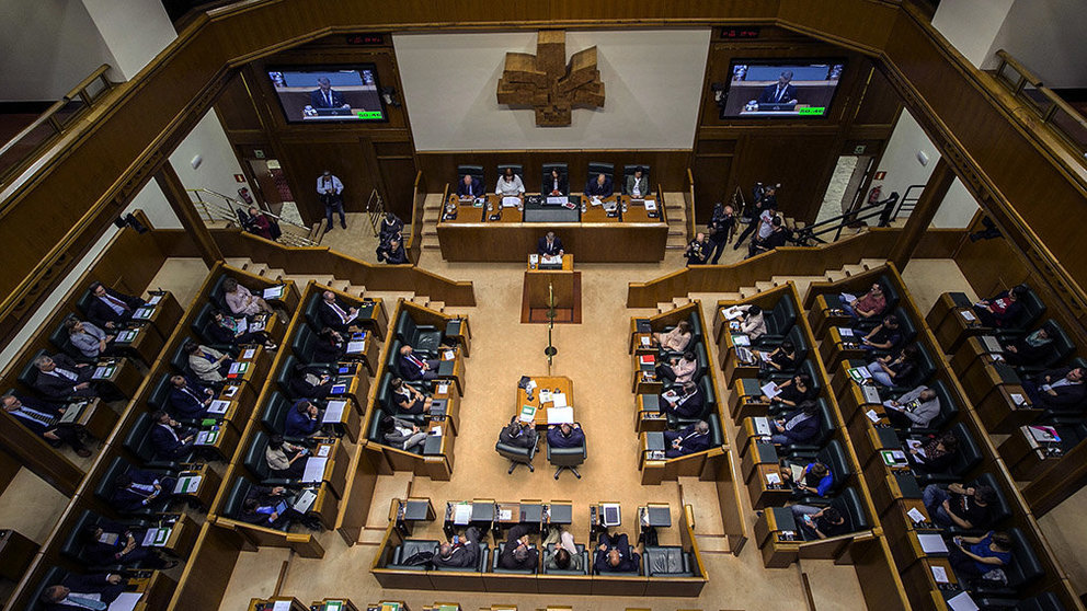 Una imagen del Parlamento Vasco