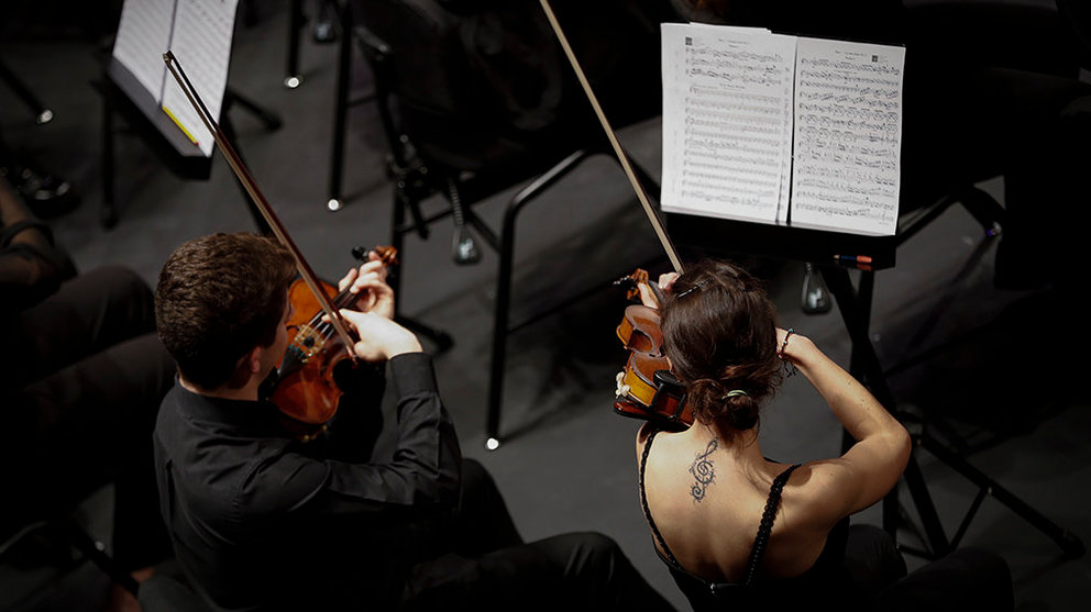 Un concierto de la Orquesta Sinfónica Universidad de Navarra. MUSEO UNIVERSIDAD DE NAVARRA
