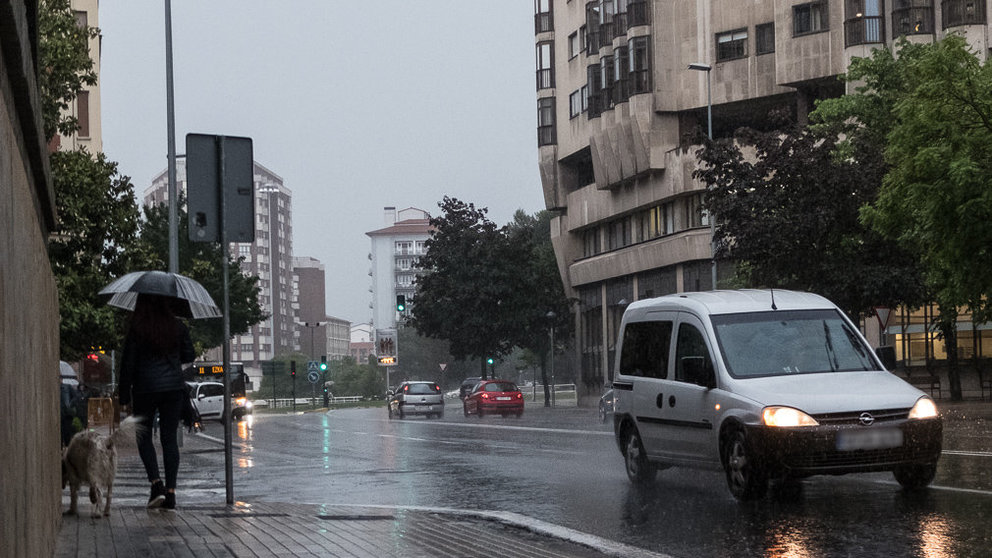 Tarde de lluvia en Pamplona (06). IÑIGO ALZUGARAY