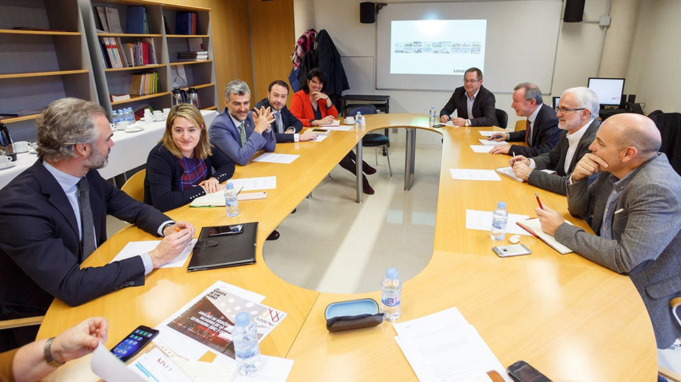 Encuentro de directivos de seis multinacionales en la UPNA EUROPA PRESS