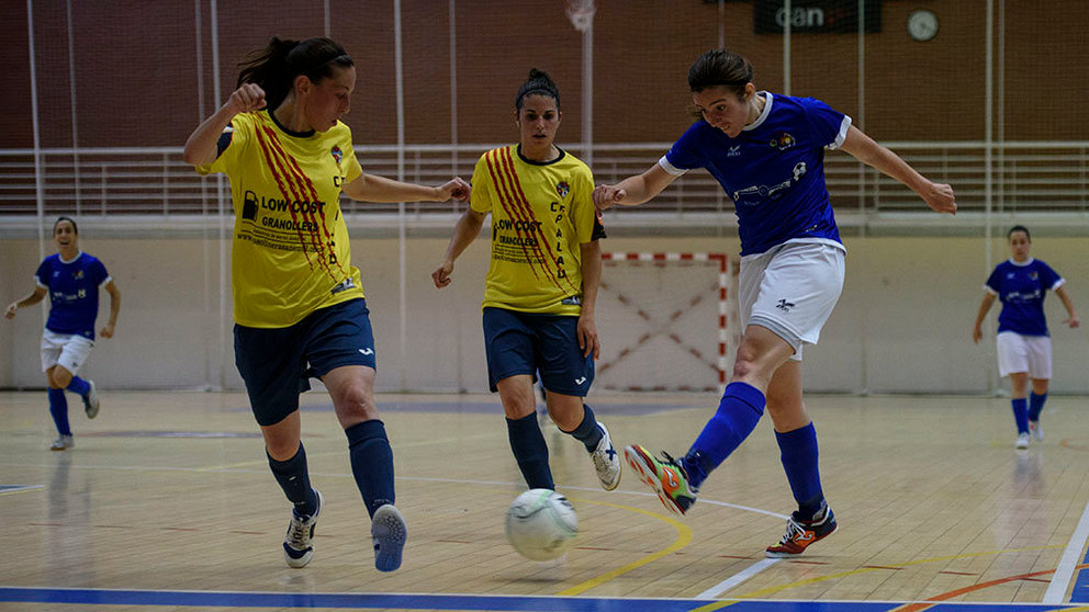 Partido de ida del play off de ascenso a Primera División de Fútbol Sala Femenino entre TXANTREA FSF - CFS FEMINSPORT. MIGUEL OSÉS_24