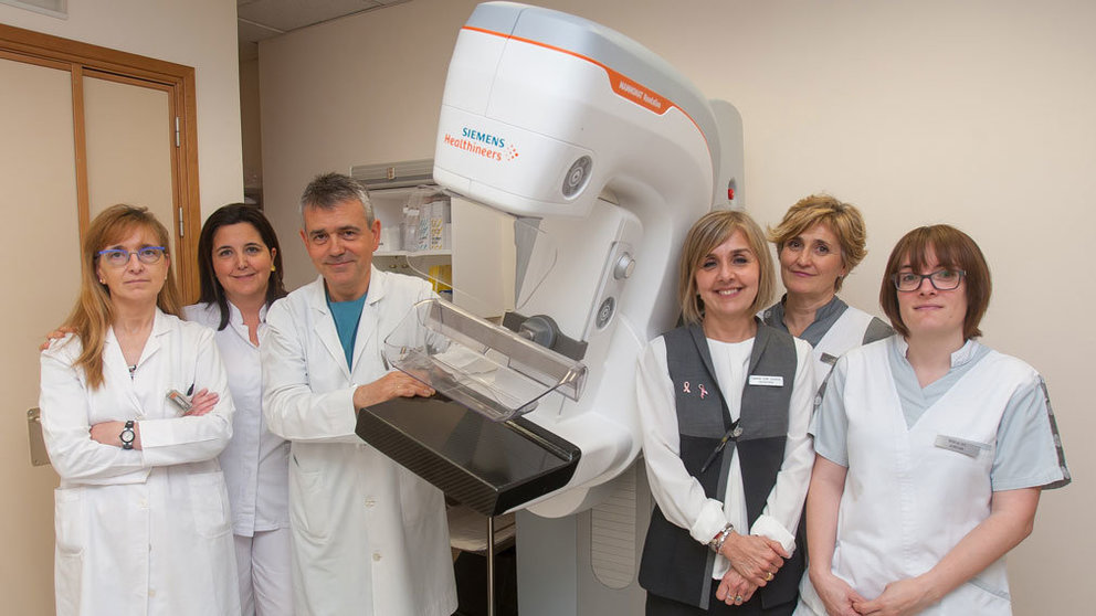 El nuevo mamógrafo instalado en la Clínica Universitaria. CEDIDA