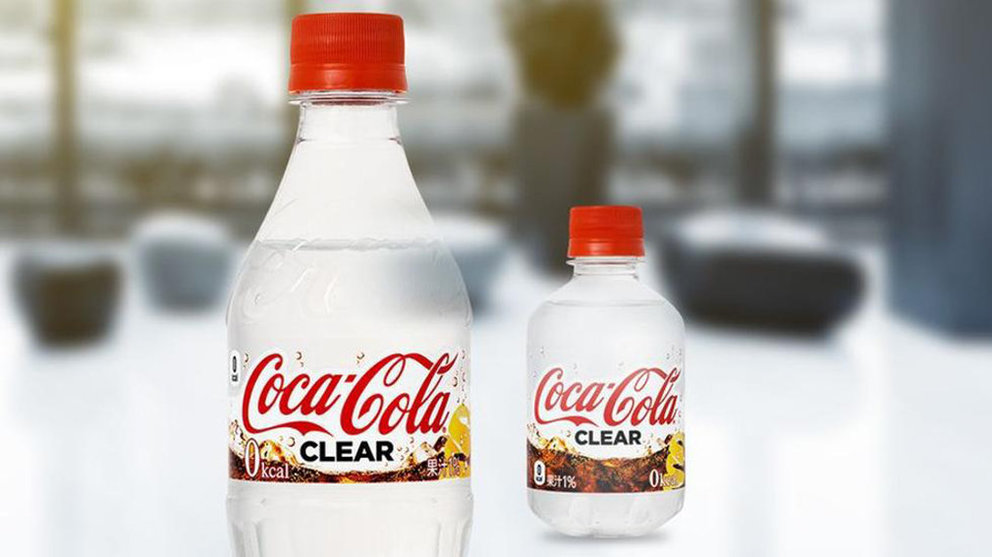 Coca-Cola Clear, la nueva bebida de la compañía multinacional que no tiene calorías y es transparente Foto COCA COLA