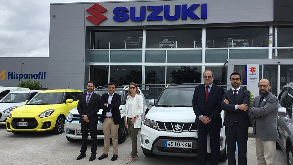 Presentación de la incorporación de la marca Suzuki al concesionario Vian Automobile en Pamplona IMAGEN CEDIDA