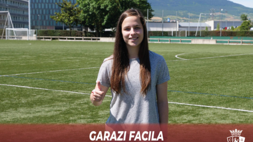 Garazi Facila es el nuevo fichaje de Osasuna