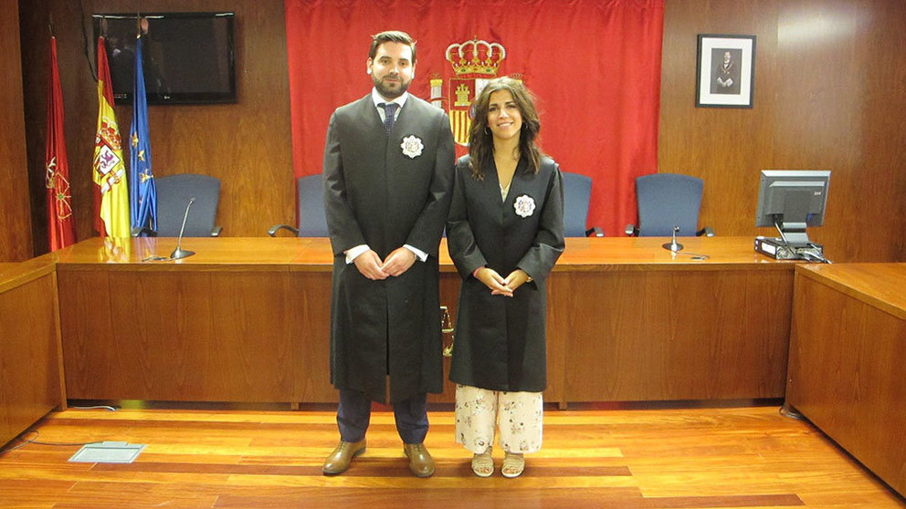 Los dos nuevos jueces, Marta Sardá y Pablo Torralba