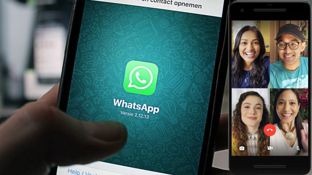 WhatsApp permite desde esta semana realizar videollamadas en grupo con hasta cuatro personas NAVARRACOM