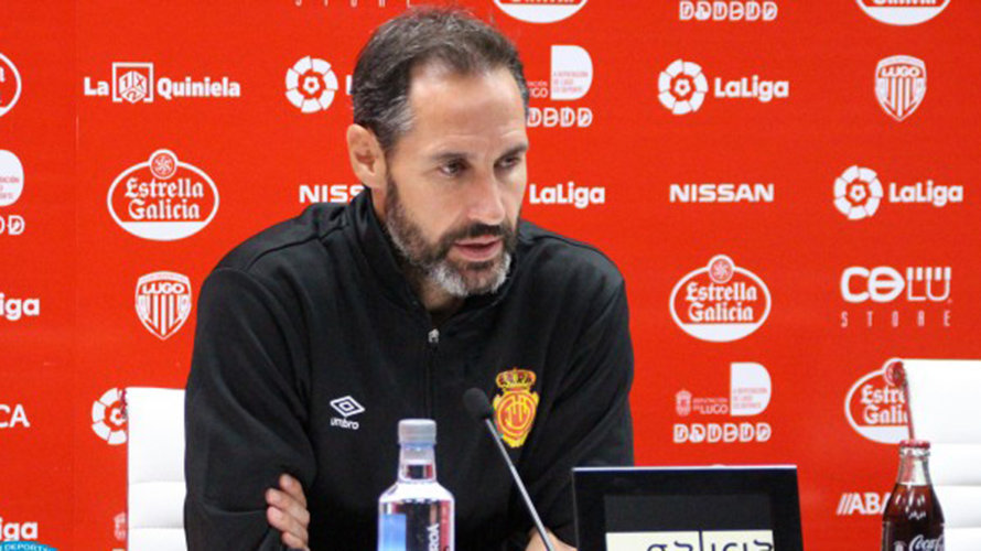 Vicente Moreno es el entrenador del R. Mallorca CF. La Liga.