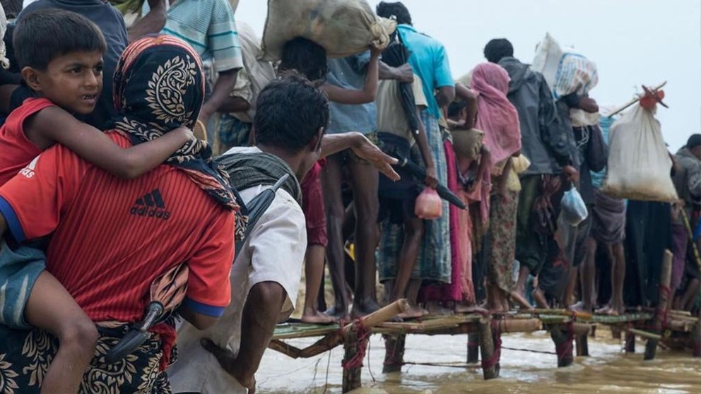El pueblo de los rohingya se havisto obligado a desplazarse para sobrevivir ACNUR
