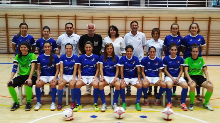 El Txantrea FSF de la temporada 2018-19. Facebook Txantrea.