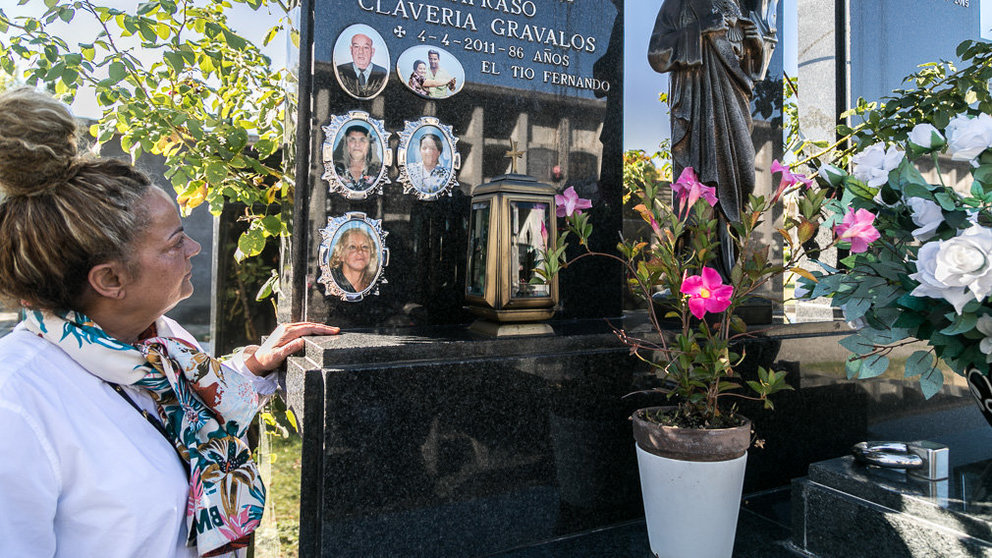 Tumba de Agustín Berrio y familia en el cementerio de Pamplona (03). IÑIGO ALZUGARAY