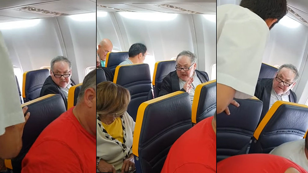 El vídeo con los insultos racistas lo grabó otro pasajero del vuelo  EE