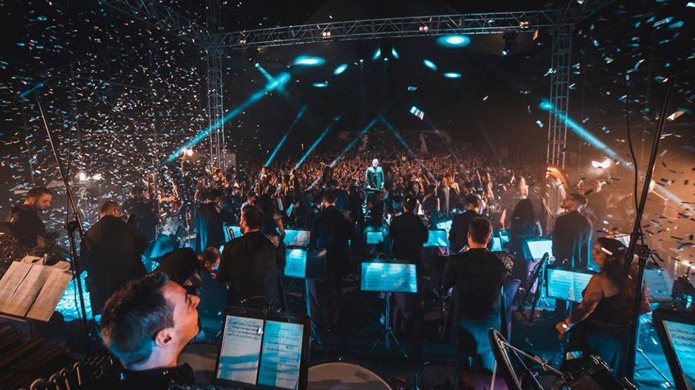 La FSO durante un concierto celebrado en Málaga CEDIDA