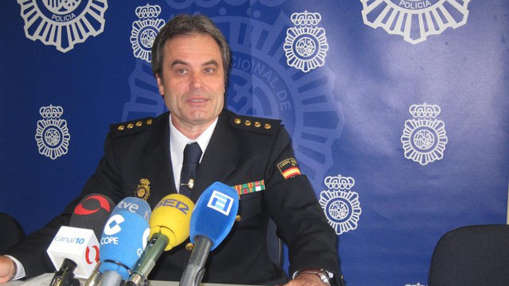 Francisco López Canedo, nombrado nuevo jefe de la Policía Nacional en Navarra Foto EUROPA PRESS