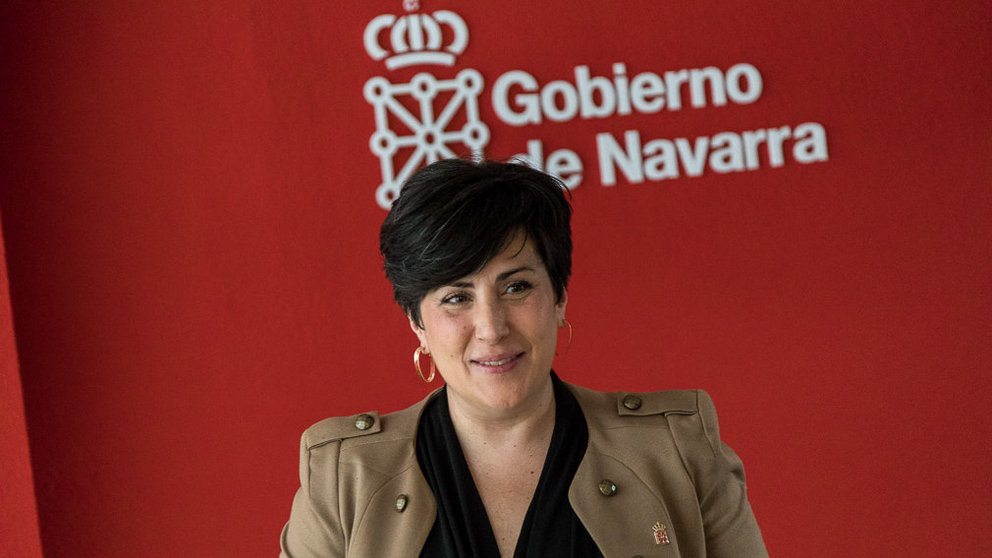 María Solana informa de los principales asuntos tratados en la sesión de Gobierno de Navarra (03). IÑIGO ALZUGARAY