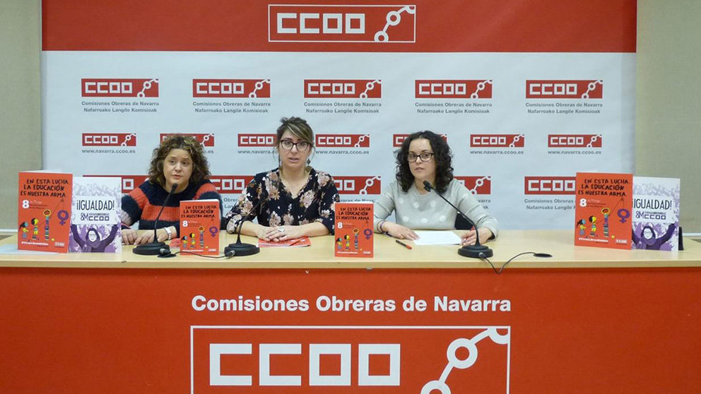 El sindicato CCOO convoca paros de 24 horas en el ámbito educativo CCOO NAVARRA