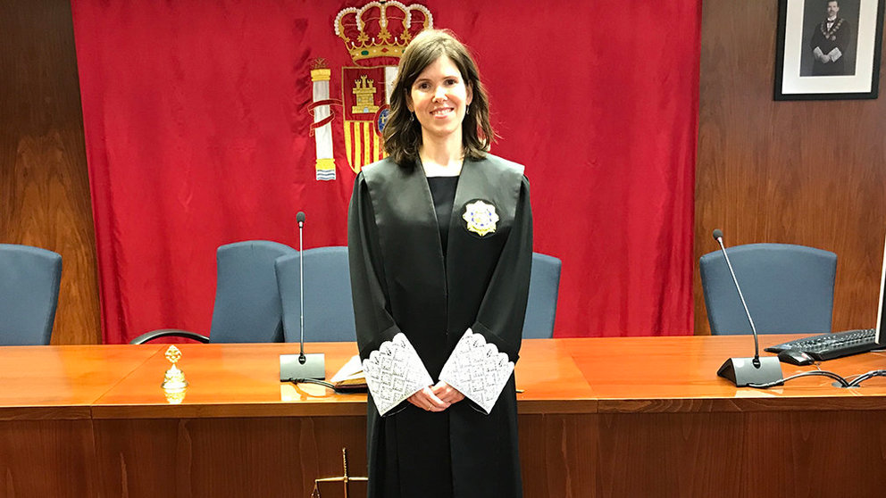 Imagen de la nueva magistrada Patricia Sierra Bandrés. CEDIDA