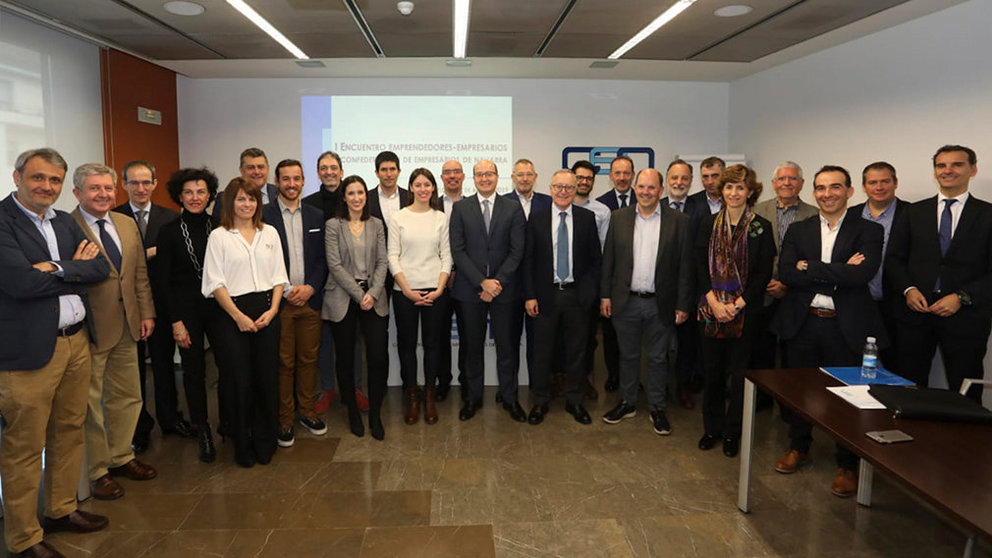 La Confederación de Empresarios de Navarra celebró su primer encuentro Emprendedores-Empresarios de CEN IMAGEN CEDIDA