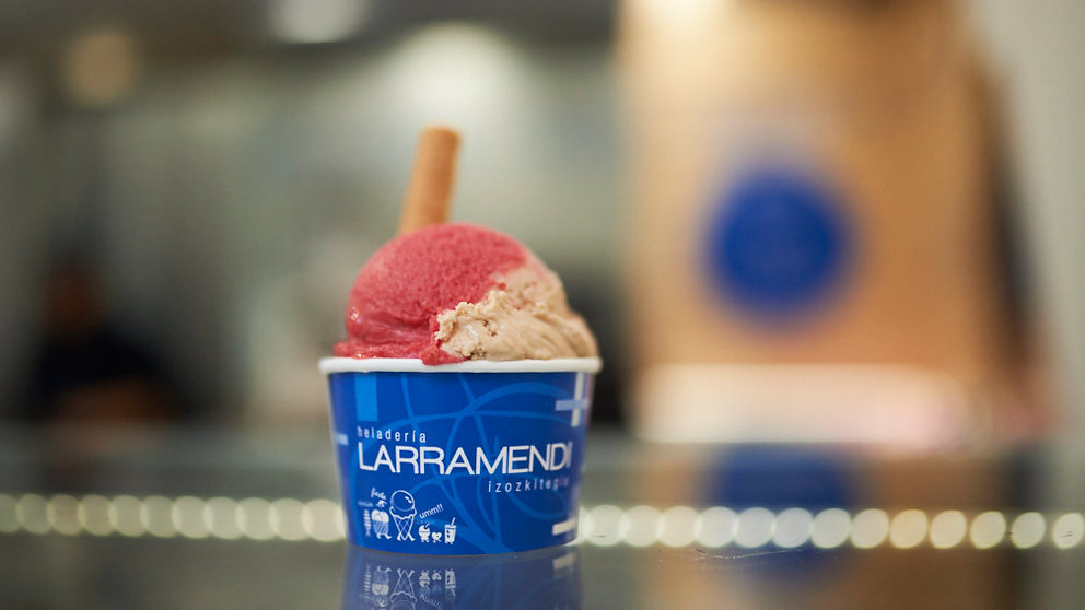 La heladería Larramendi abre nuevo establecimiento en el centro de Pamplona. PABLO LASAOSA 3