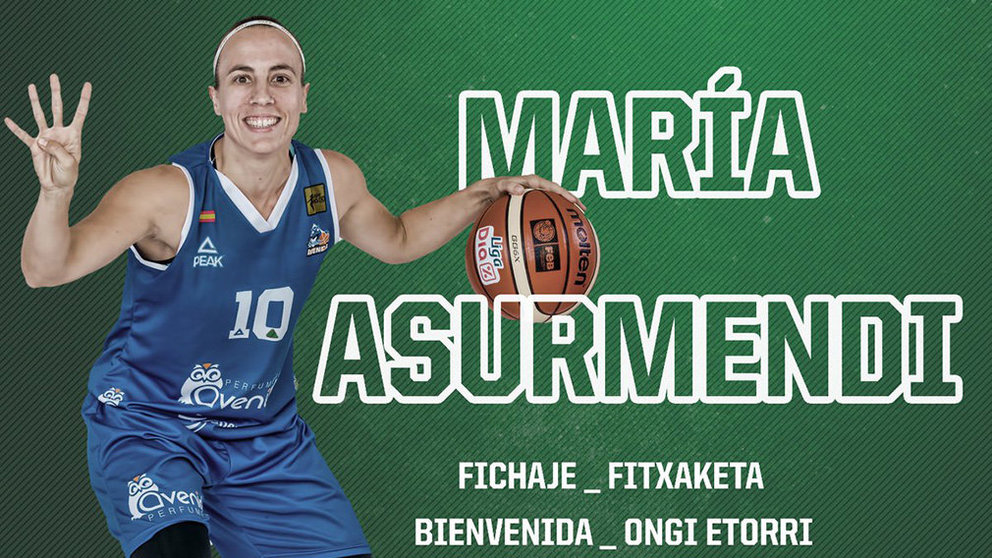 María Asurmendi ya tiene nuevo equipo para jugar la temporada 2019-20