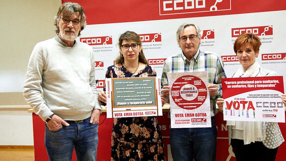 Presentación de la candidatura de CCOO a las elecciones sindicales al Gobierno de Navarra (03). IÑIGO ALZUGARAY