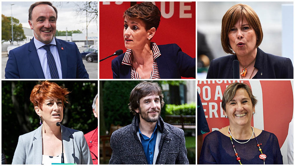 Todos los candidatos para las elecciones de mayo con opciones de acceder al Parlamento de Navarra