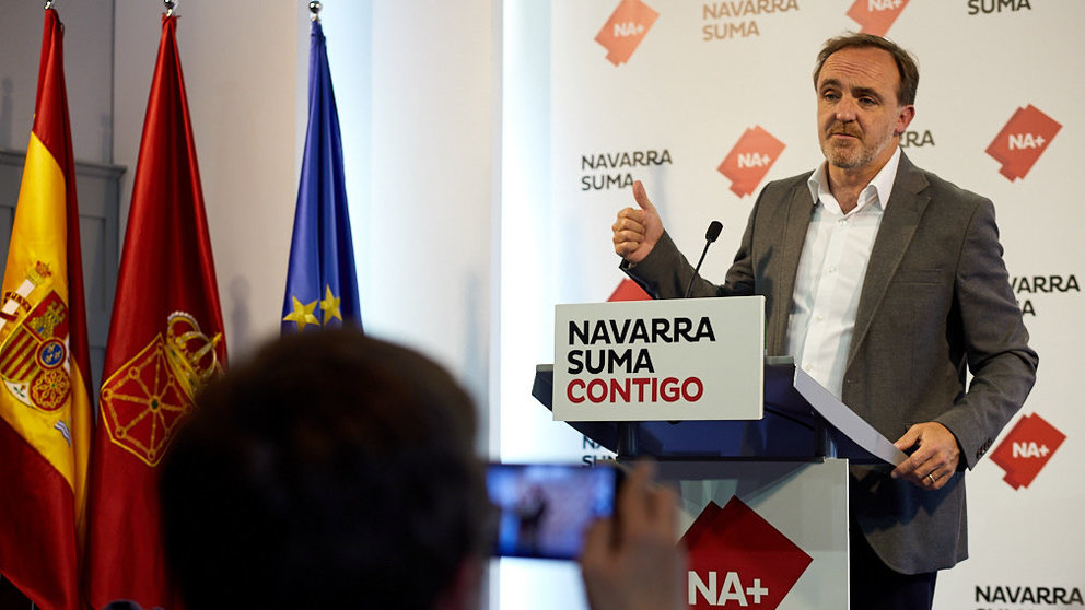 Reuni..n de la ejecutiva de UPN con la presencia del candidato de Navarra Suma a la Presidencia del Gobierno de Navarra, Javier Esparza. I..IGO ALZUGARAY