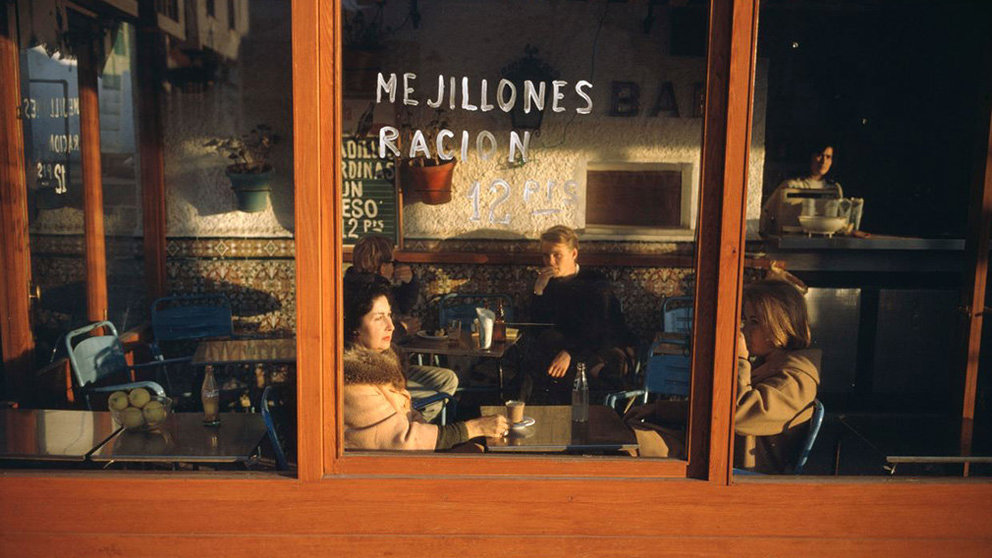Una foto tomada en Málaga en 1966 por Joel Meyerowitz