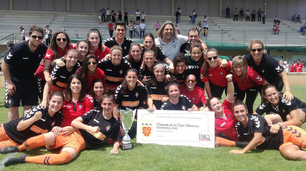 Osasuna femenino consigue otro título en una campaña histórica. @CAOsasuna.