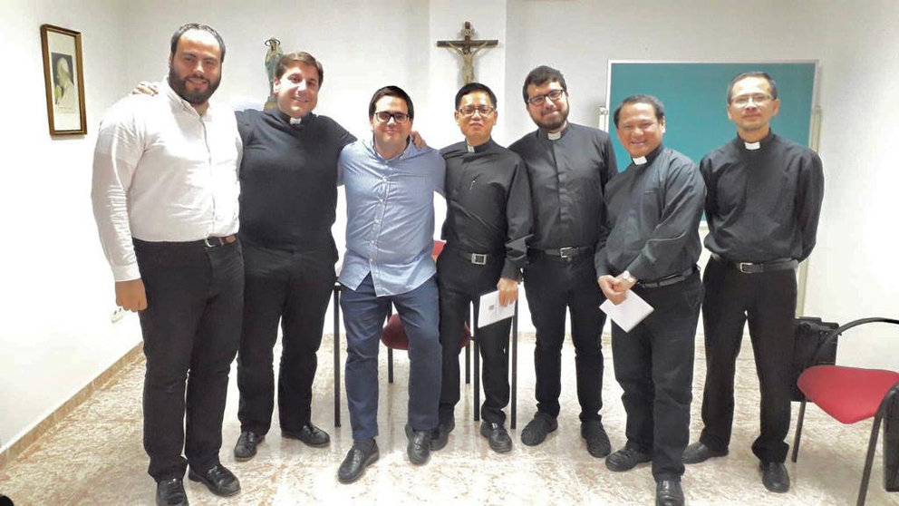 Futuros sacerdotes miembros de la Diócesis Pamplona-Tudela