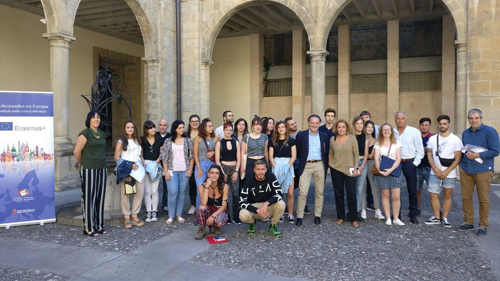 Los primeros 25 estudiantes de FP de Navarra con becas Erasmus+ GOBIERNO DE NAVARRA