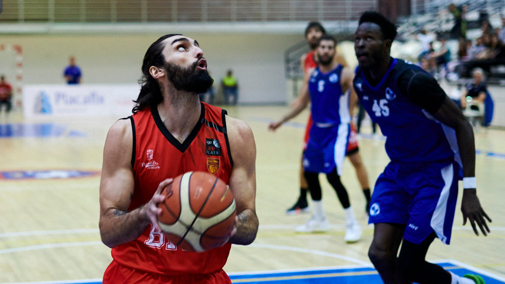 El Basket Navarra se enfrenta al Marbella en Arrosadía. PABLO LASAOSA