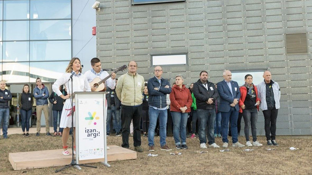 Inauguración del Nafarroa Oinez en la Ciudad Agroalimentaria de Tudela TWITTER (@Nafarroa_Oinez)