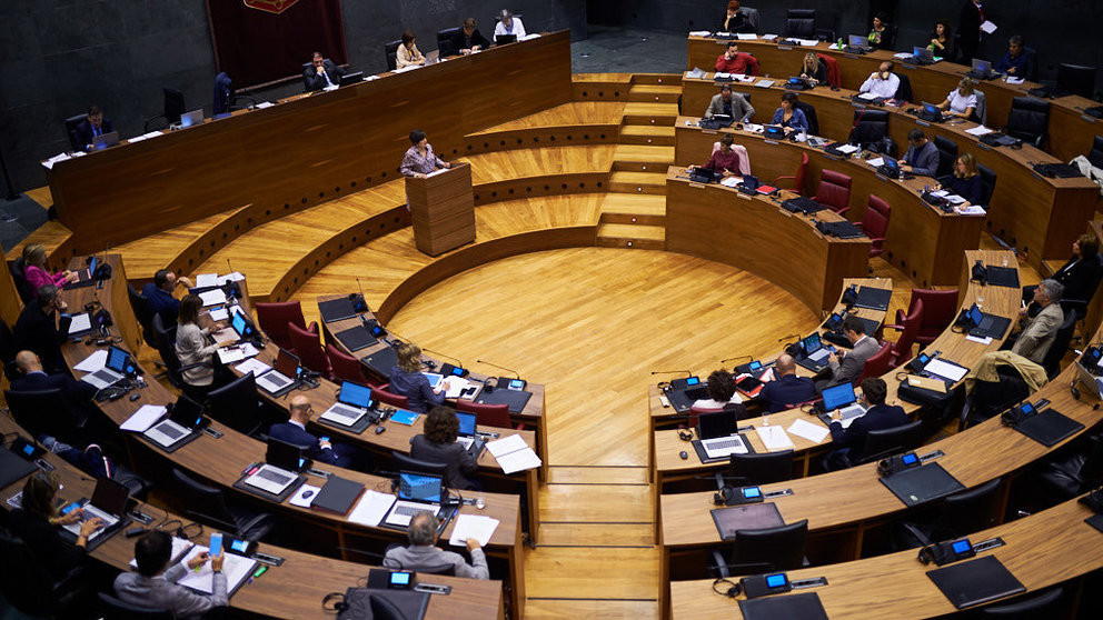 Parlamento de Navarra. MIGUEL OSÉS
