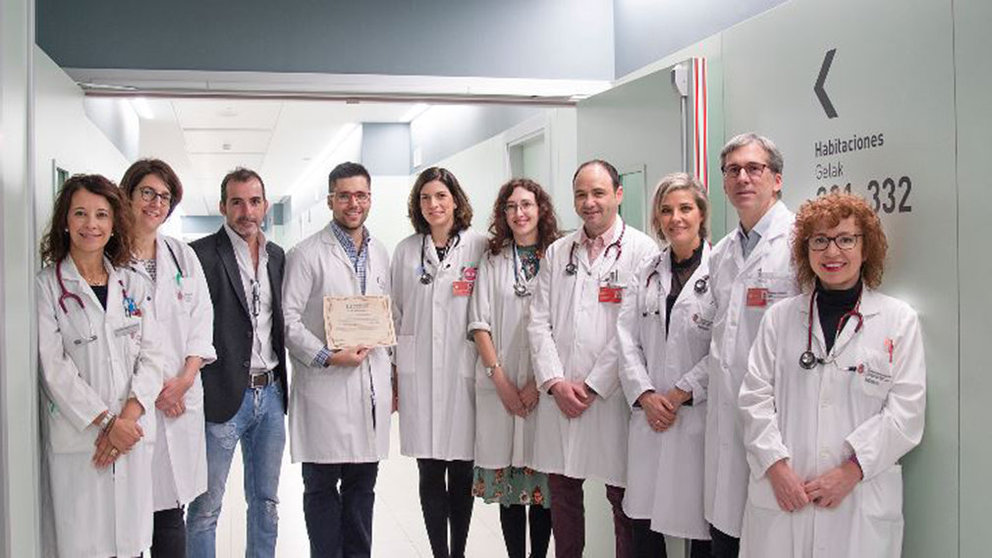 Miembros de la Sección de Enfermedad Inflamatoria Intestinal y de la Sección de Páncreas del Complejo Hospitalario de Navarra GOBIERNO DE NAVARRA