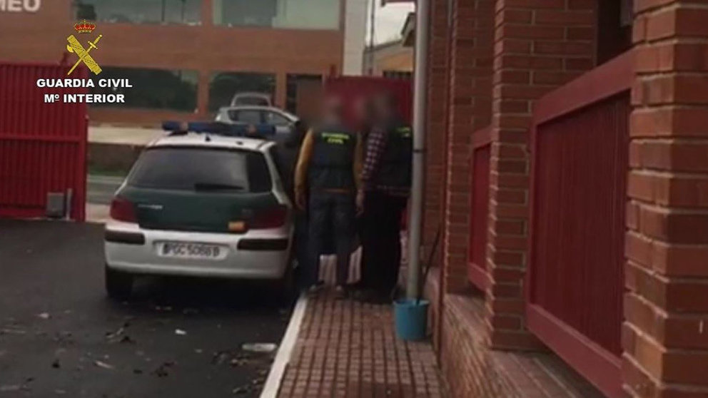 La Guardia Civil de Navarra detiene a una persona buscada desde 2014 tras una operación antidroga GUARDIA CIVIL
