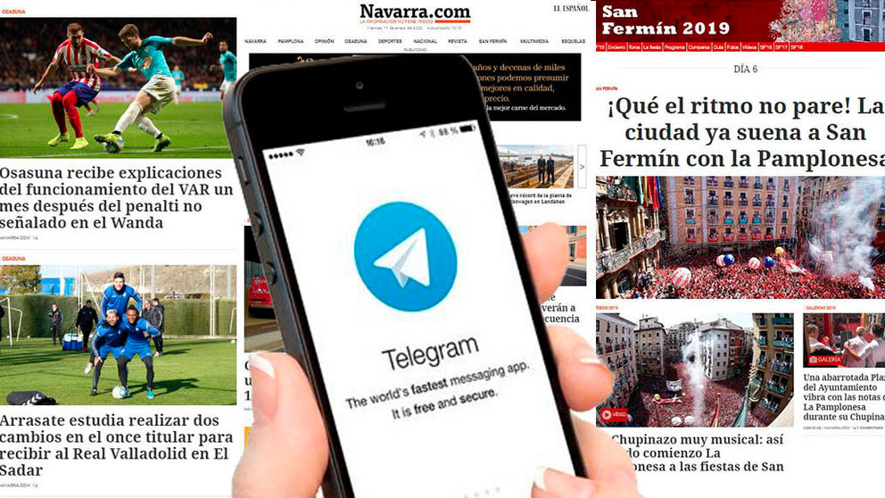 Recibe toda la información de Navarra.com a través de nuestro canal de Telegram..