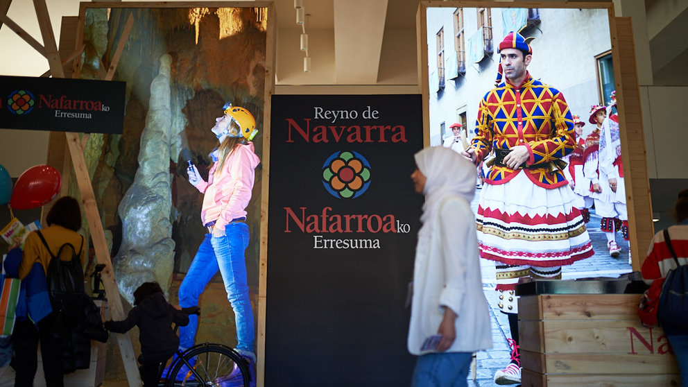 Feria Navartur en el Baluarte. MIGUEL OSÉS