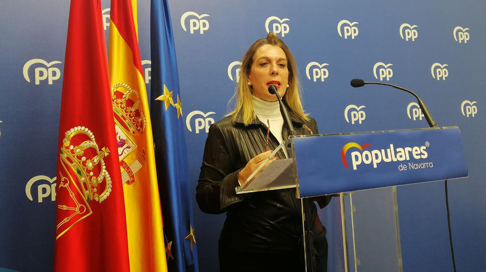 Amelia Salanueva, senadora del PPN por Navarra ARCHIVO