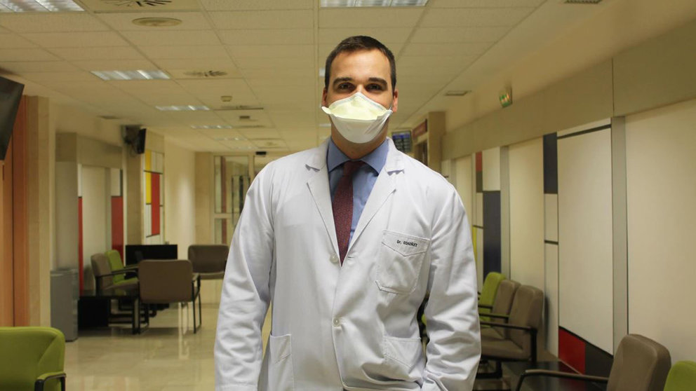 El doctor Lain Hermes González, especialista de la Clínica Universidad de Navarra. CLÍNICA UNIVERSIDAD DE NAVARRA