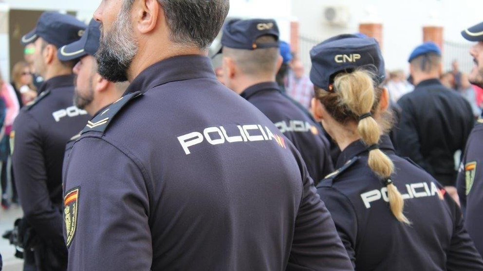 Un grupo de policias nacionales. Europa Press.