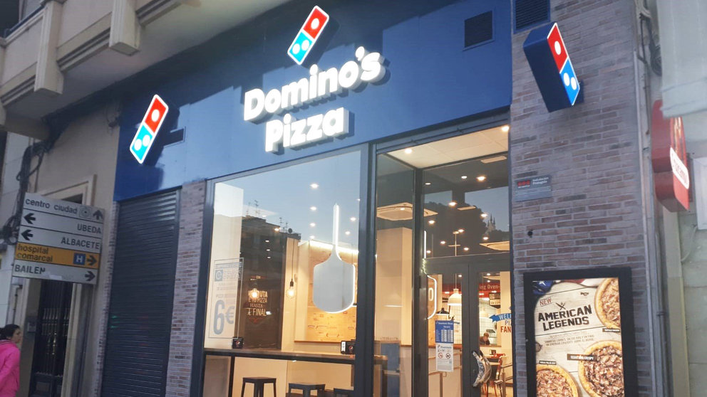 Imagen extrerior de un establecimiento de Domino&#39;s Pizza. Europa Press.