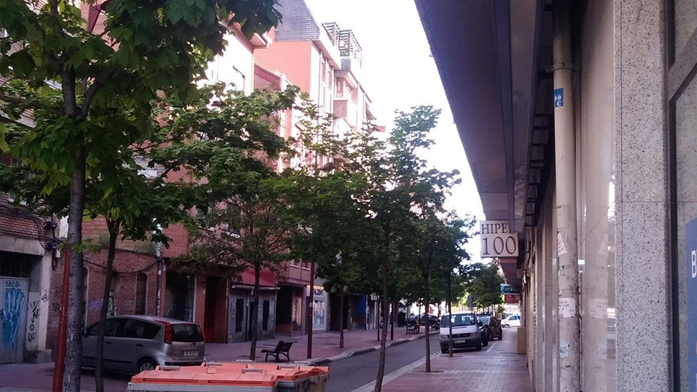 La calle Embajadores de Valladolid. Europa Press.