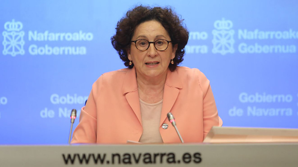 La consejera de Derechos Sociales, Mª Carmen Maeztu GOBIERNO DE NAVARRA